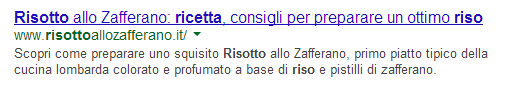 Ricetta risotto Ricetta risotto