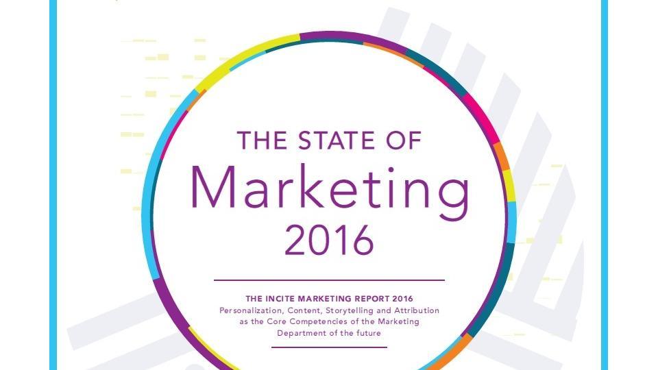 State of marketing 2016