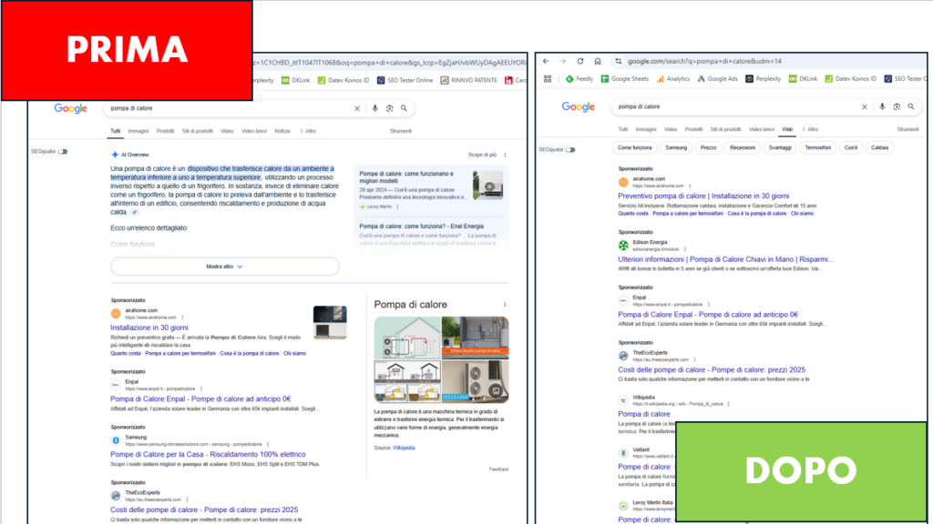 Serp pulite con UDM