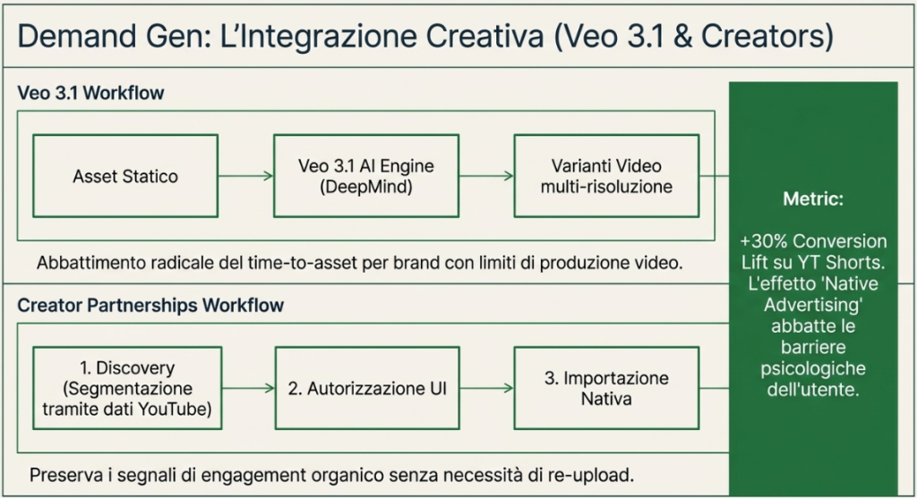 Demand Gen - Integrazione creativa